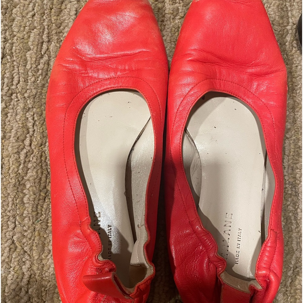 Everlane day shoes red